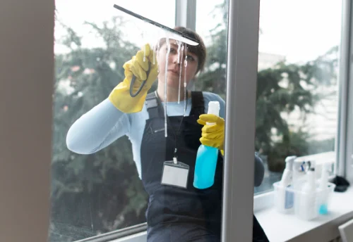 Nettoyage de vitres intérieures et extérieures à Saint-Victor-sur-Rhins